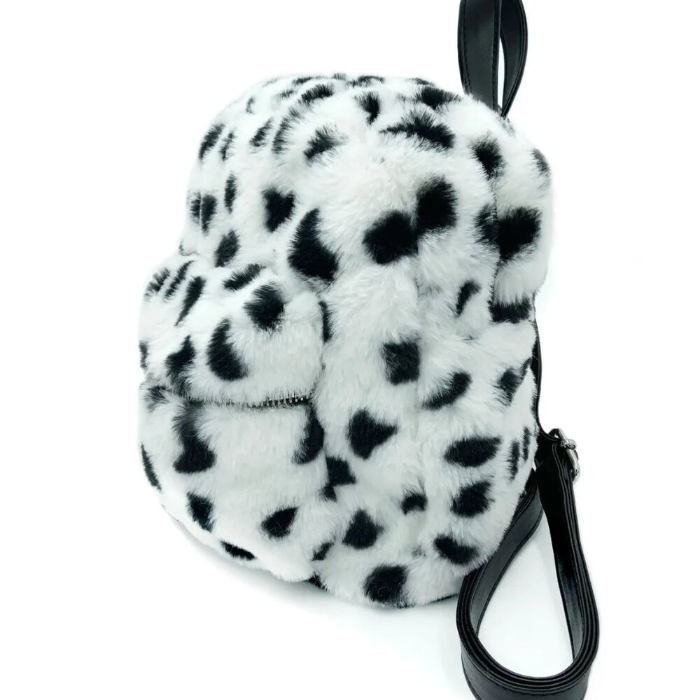GILDA PARIS Fur Mini Backpack NWT - Picture 2 of 3